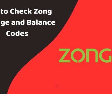 How to Check Zong Package and Balance Codes