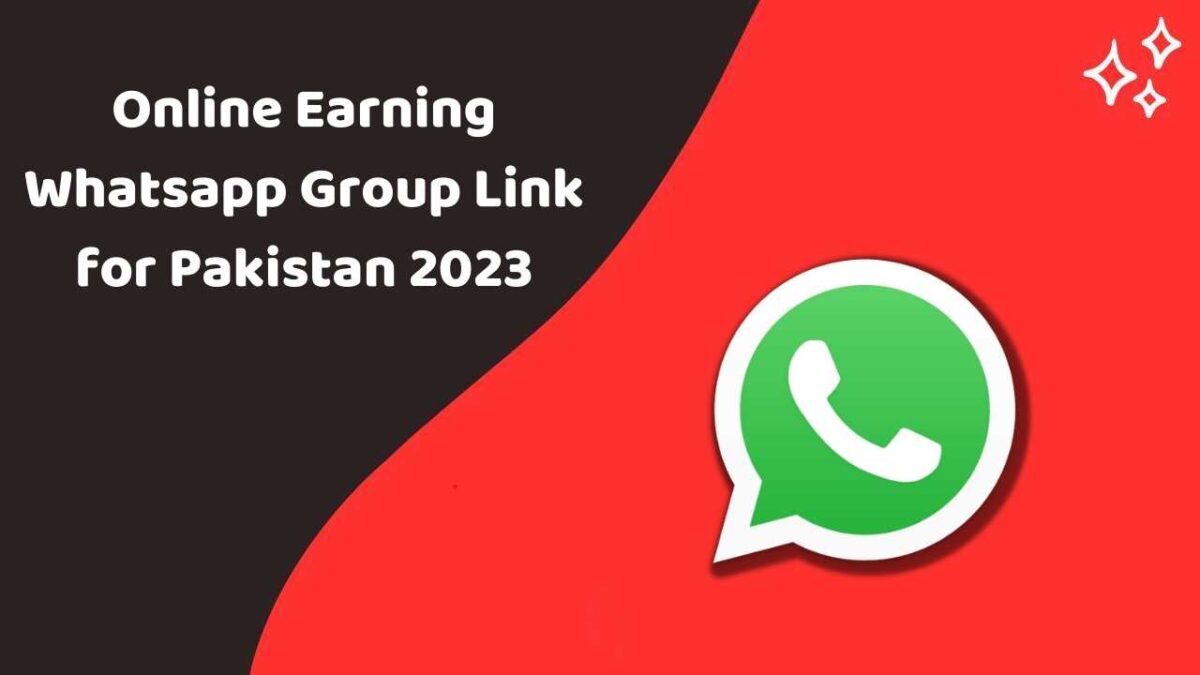 Online Earning Whatsapp Group Link for Pakistan